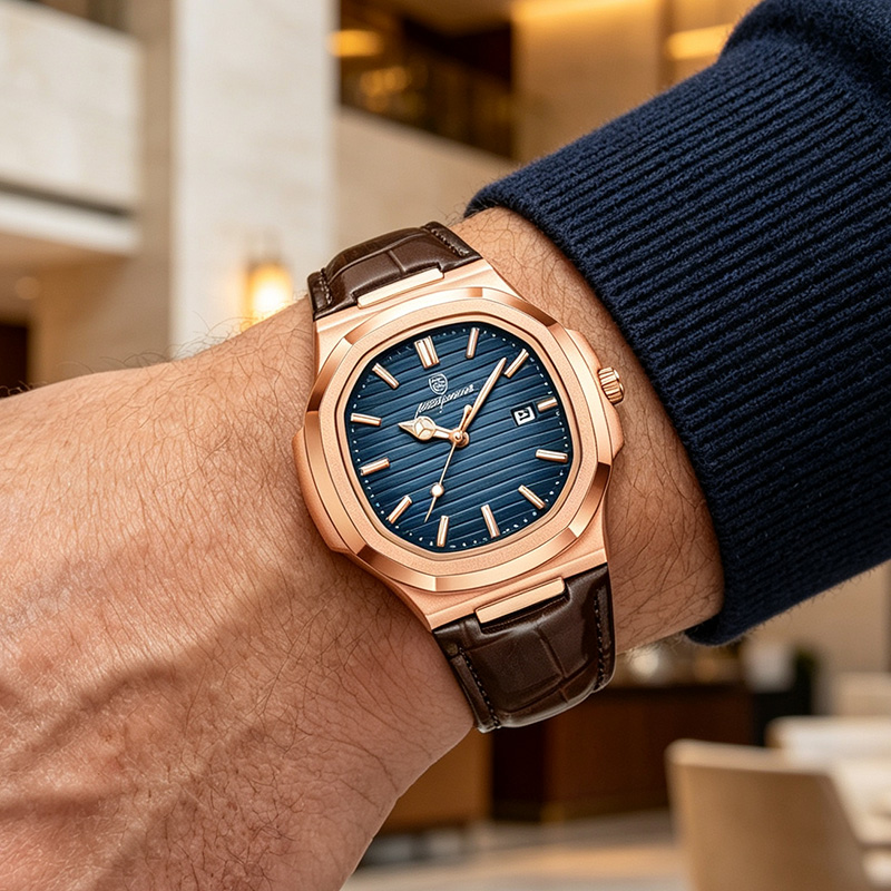 PAAZOMU Top Luxe Vierkant Here - Luxury Watch Nice recensie en prijs