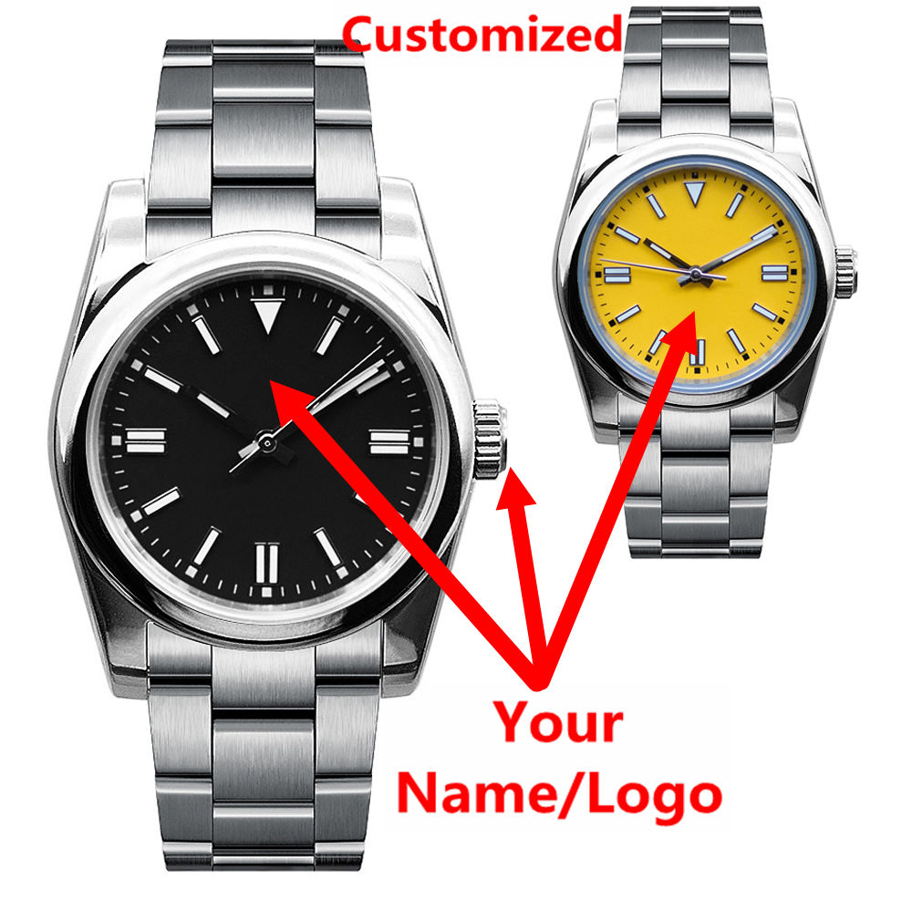 Aangepast logo herenhorloge sa - Luxury Watch News recensie en prijs