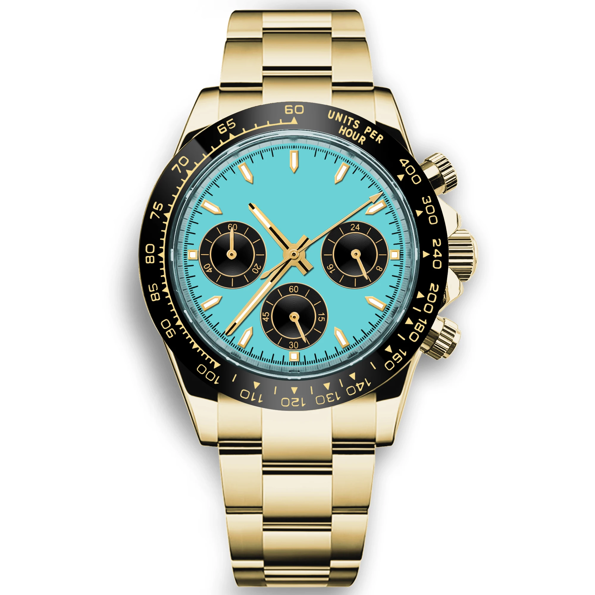 Aangepaste 39 mm horloge quart - Luxury Watch With Bracelet recensie en prijs