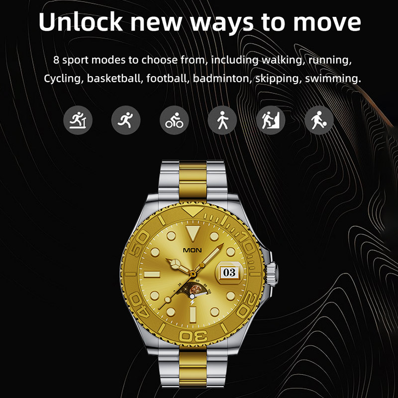 Luxe Smartwatch Smart Watch He - Luxury Watch Korea recensie en prijs