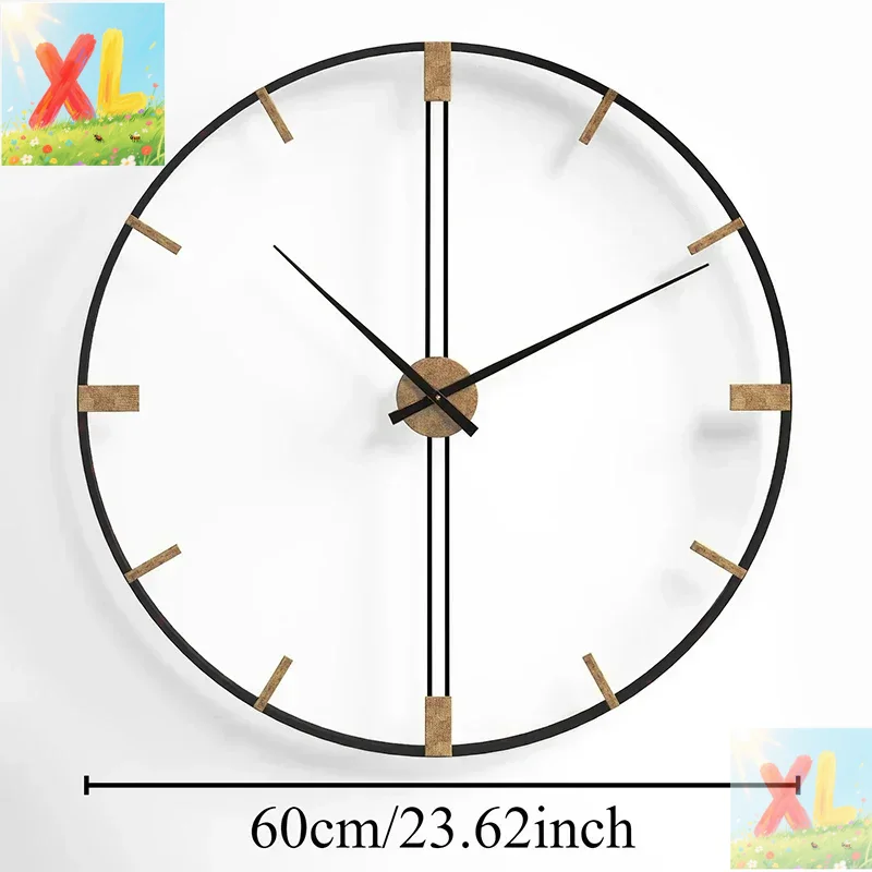 Scandinavische wandklokken Met - Luxury Watch Wall Clock recensie en prijs