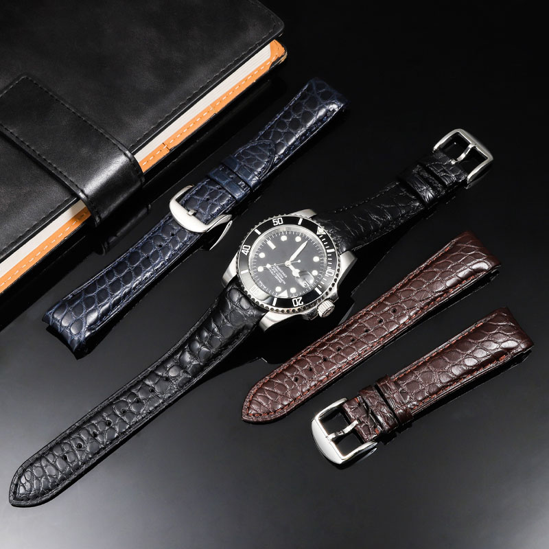 20mm 22mm gebogen krokodillenl - Luxury Watch Class recensie en prijs
