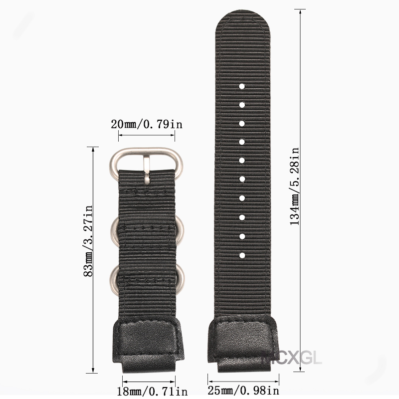 18mm Nylon Horlogeband voor Ca - Luxury Watch Casio recensie en prijs