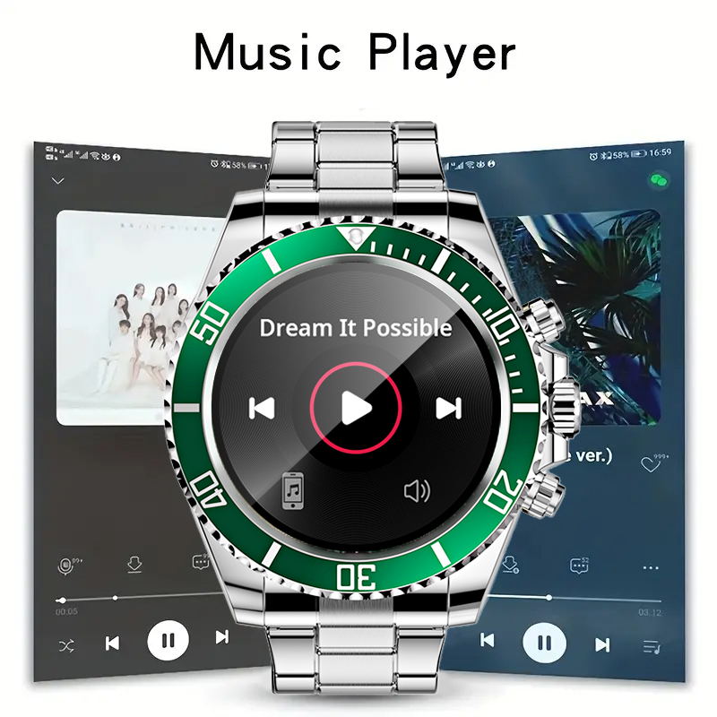 Smart Horloge Man Aiweile AW12 - Luxury Watch Korea recensie en prijs