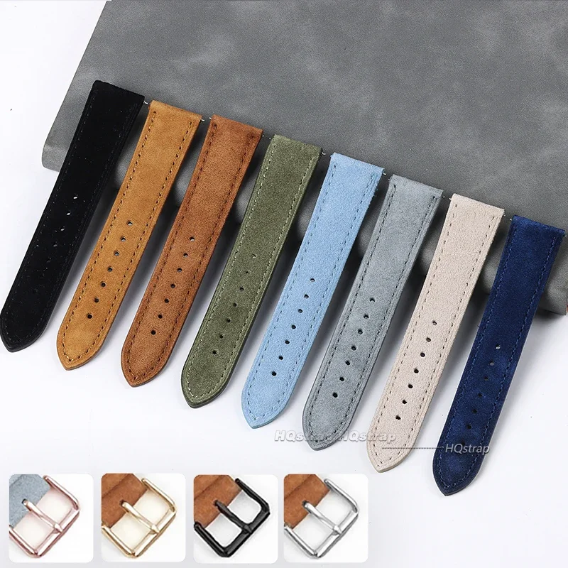 Suède lederen horlogeband voor - Luxury Watch Class recensie en prijs