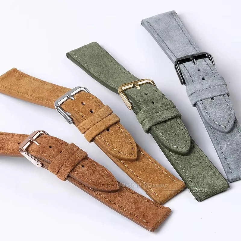 Suède lederen horlogeband voor - Luxury Watch Class recensie en prijs