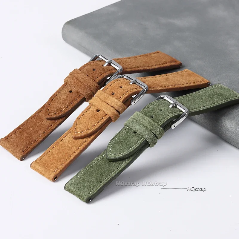 Suède lederen horlogeband voor - Luxury Watch Class recensie en prijs